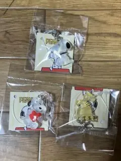 スヌーピー ミニチャーム3種セット