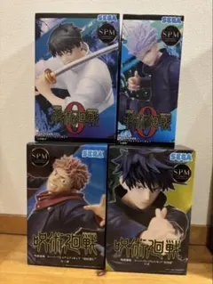 呪術廻戦 SPM フィギュア 4点セット SEGA