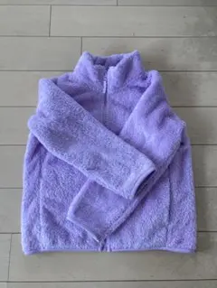 UNIQLO フリースジャケット 120cm ラベンダー