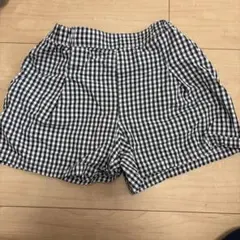 UNIQLO ギンガムチェック ショートパンツ 120cm