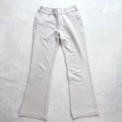 アンダーアーマー　ストレッチストレートパンツ　M　ベージュ系