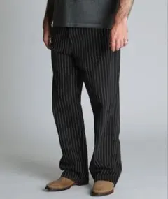 STRIPE FRISCO PANTS/ストライプ フリスコパンツ　ヒッコリーのサムネイル