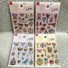 ダイソー シール ぷっくり カプセルシール ぷくっとシール 魔法少女 メルヘン