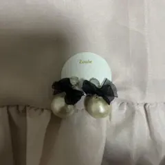 Zoule パール調リボンピアスのサムネイル