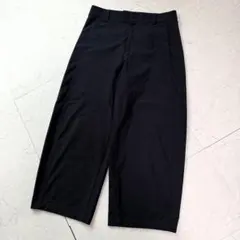新品 ユニクロ ジャージーバレルレッグパンツ XL ネイビー