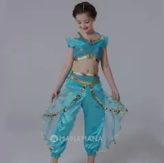 キッズプリンセスドレスジャスミンコスチューム