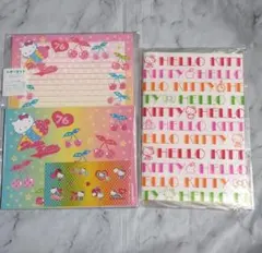 ハローキティ　レターセット　サンリオ