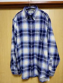 L.L.Baen 80s USA製 オンブレチェック ボタンダウン シャツ
