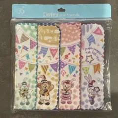 【未開封】ディズニーシー　ダッフィー&フレンズ　35周年　ハンドタオル4枚セット