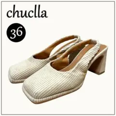 chuclla チュクラ コーデュロイ スクエアトゥ サンダル 36 23cmのサムネイル