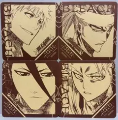 ☆ ブリーチ BLEACH.EX 原画展 イラストコースター 黒崎一心 黒崎真咲