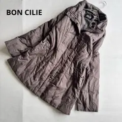 【ボンシリエ】ダウンジャケット　ミドル丈　ブラウン　アウター　コート　防寒/11