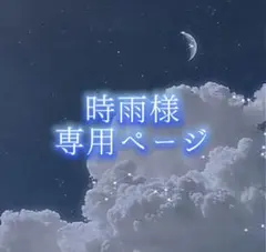 時雨様専用ページ