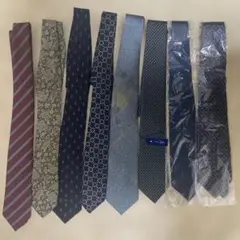 デザインネクタイ 8本セット