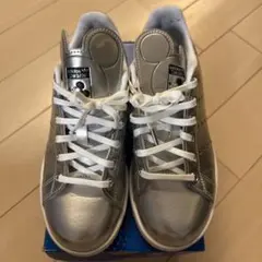 adidas Stan Smith J シルバー 4.5