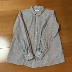 スタディオクリップ　チェック柄 長袖シャツ