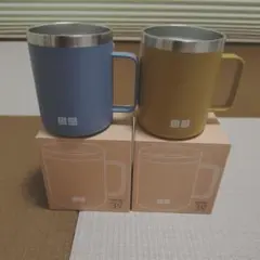 未使用　UNIQLO ステンレスマグカップ 2個セット