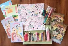 ミニ鉛筆セット 23本 .キャップ5コ. 消ゴム1コ. ポチ袋.折紙メモ