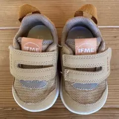 IFME イフミー ベビーシューズ ベージュ 12cm