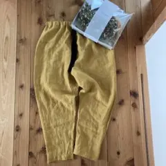 ハンドメイド＊もんぺパンツ 近江晒加工リネン 生成り L - メルカリ