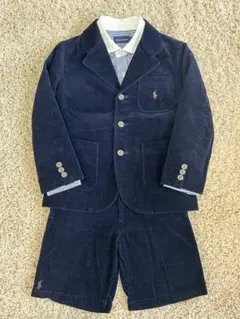 ラルフローレン フォーマルスーツ コーデュロイ 110