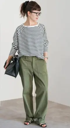 【美品】Spick＆Span ルーズベイカーパンツ