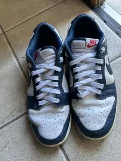 Nike スニーカー DUNKホワイト/ネイビー