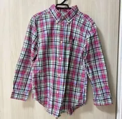 【匿名配送】Ralph Lauren 長袖シャツ マルチカラー 130