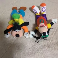 ディズニーキャラクター ヘアピンとストラップ