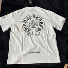 CHROME HEARTS オーバーサイズ Tシャツ ホワイト白エル - メルカリ