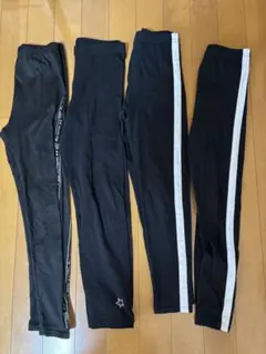 GU しまむら　キッズ レギンス スパッツ　140 4枚まとめ売り