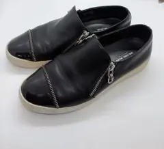MICHAEL KORS ブラックレザーシューズ