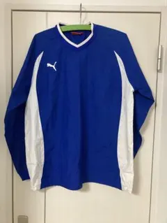 PUMA ウィンドブレーカー メンズLサイズ 青/白
