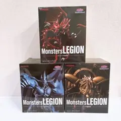 遊戯王 Monsters LEGION 三幻神　闇遊戯　フィギュアセット MONSTERS LEGION 三幻獣 アニメ「遊 戯 王」シリーズ プライズ