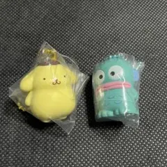 산리오 キャラクターズ マスコット＆グミ 폼폼푸린 ハンギョドン