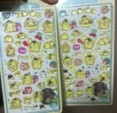 ポムポムプリン ボンボンドロップシール 2枚セット 在庫なし 現品限り サンリオ