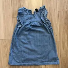 GAP デニム ノースリーブワンピース 4歳用
