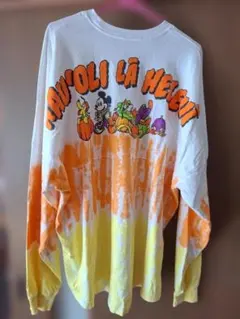 ハワイ AULANI ディズニー ハロウィン 長袖 Tシャツ /L