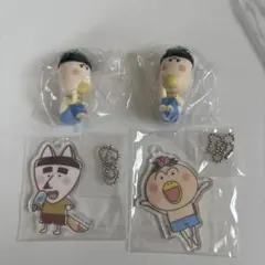 はなかっぱ まちぼうけ フィギュア・1番 쿠지 アクリルチャーム 4点セット