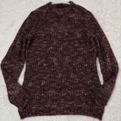 美品 ロベルトコリーナ モヘヤ混 ニット シップス別注 クルーネック 伊製