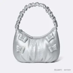 エスターバニー ポーチ ハンドバッグ シルバー GU