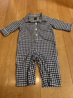 GAP  ロンパース 70 ギンガムチェック