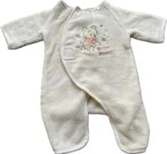 ディズニー プーさん刺繍起毛ロンパース 60