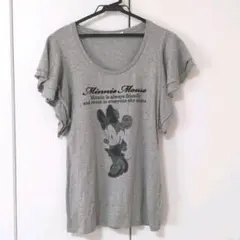 UNIQLO DisneyミニーマウスフリルTシャツ