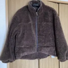 スタンドネックボアブルゾン