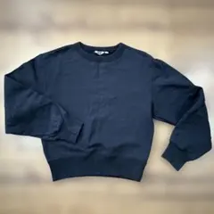 UNIQLO U トレーナー サイズS 黒