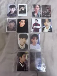 BTS Jungkook 4カットフィルムブックマーク・クリアフォトカード