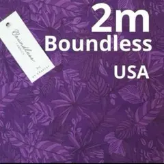 最終処分★USAコットン★boundless★パープル