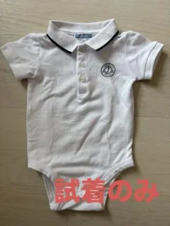 Jacadi ジャカディ　ポロシャツ　ロンパース6mのサムネイル