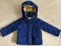 BREEZE 中綿入りコート　 フード取り外し可　90サイズ